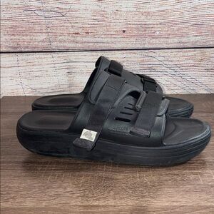 Pre Owned SUICOKE URICH SANDALS Black WOMEN SHOES Size 8